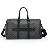 🧳 Large Men's Travel Bag – Classic Black for Shoulder and Hand
