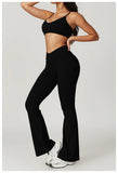 Women's Yoga Set – Crop Top & Leggings Activewear