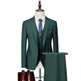 Men's 3-piece suit, formal attire for wedding or party