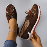 Women’s Summer Breathable Mesh Flats – Casual Sneakers