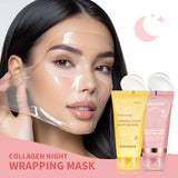 Korean Deep Collagen Peel-Off Mask – Anti-Wrinkle, Lifting & Overnight Skin Care for Women