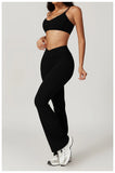 Women's Yoga Set – Crop Top & Leggings Activewear