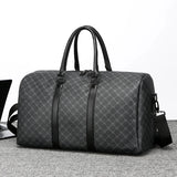 🧳 Large Men's Travel Bag – Classic Black for Shoulder and Hand