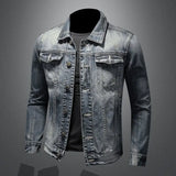 Men's denim jacket autumn/winter casual cotton workwear