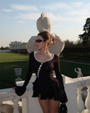 Absobe Mini Dress – Elegance Meets Edge