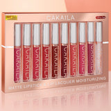 Set of 10 CAKAILA nude matte liquid lipsticks – Luxury Nude Collection 💋