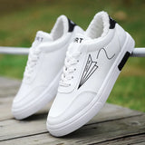 Men’s Casual Sneakers – Lightweight Tennis Walking Shoes with Soft Sole for Autumn and Winter