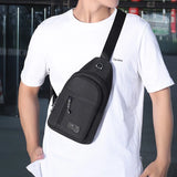 Men's Multifunctional Crossbody Bag - Shoulder, Chest and Crossbody Travel Bag