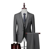Men's 3-piece suit, formal attire for wedding or party