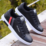 Men’s Casual Sneakers – Lightweight Tennis Walking Shoes with Soft Sole for Autumn and Winter