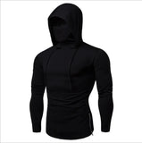 Men’s Slim Fit Zipper Hoodie – Casual Full Sleeve Sweatshirt, Solid Color, Autumn.