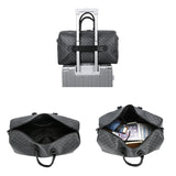 🧳 Large Men's Travel Bag – Classic Black for Shoulder and Hand
