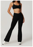 Women's Yoga Set – Crop Top & Leggings Activewear