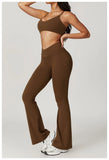 Women's Yoga Set – Crop Top & Leggings Activewear