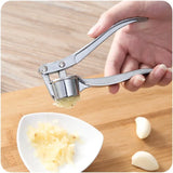 Manual Steel Garlic Press Crusher Durable and Easy to Use