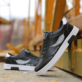 Men’s Casual Sneakers – Lightweight Tennis Walking Shoes with Soft Sole for Autumn and Winter