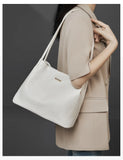 FOXER Women’s Small Designer Shoulder Bag – Soft PU Luxury Underarm Tote with Large Capacity