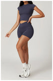 Women's Yoga Set – Crop Top & Leggings Activewear