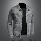Men's denim jacket autumn/winter casual cotton workwear