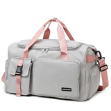 Women's Gym & Travel Bag - Weekend Backpack with Dry/Wet Separation
