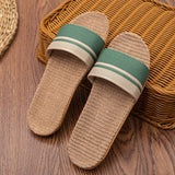 Women’s Summer Indoor Slippers – Lightweight, Anti-Slip Soft Linen Home Shoes