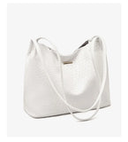FOXER Women’s Small Designer Shoulder Bag – Soft PU Luxury Underarm Tote with Large Capacity