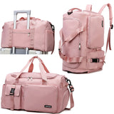 Women's Gym & Travel Bag - Weekend Backpack with Dry/Wet Separation