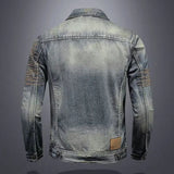 Men's denim jacket autumn/winter casual cotton workwear