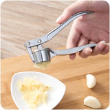 Manual Steel Garlic Press Crusher Durable and Easy to Use