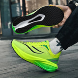 Marathon Carbon Plate Running Shoes – Lightweight, Breathable, Cushioned Shoes for Men and Women