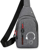 Glow Unisex Crossbody Bag – Outdoor Sports and Casual Style