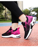 Women's Running Shoes - Breathable Casual Sneakers with Air Cushioning Sole