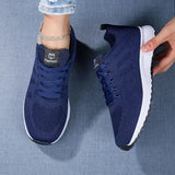 Women's Mesh Breathable Platform Sneakers – Casual Sports Trainers