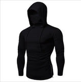 Men’s Slim Fit Zipper Hoodie – Casual Full Sleeve Sweatshirt, Solid Color, Autumn.