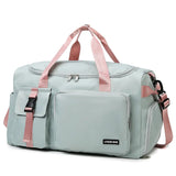 Women's Gym & Travel Bag - Weekend Backpack with Dry/Wet Separation