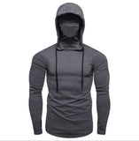 Men’s Slim Fit Zipper Hoodie – Casual Full Sleeve Sweatshirt, Solid Color, Autumn.