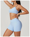 Women's Yoga Set – Crop Top & Leggings Activewear