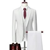 Men's 3-piece suit, formal attire for wedding or party