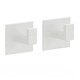 Strong Adhesive Wall Hooks - No Drilling Hangers for Towels, Coats and Clothes for Kitchen, Bathroom and Bedroom