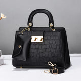 Women's Retro Square Shoulder Bag - Luxury Designer Handbag
