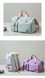 Women's Gym & Travel Bag - Weekend Backpack with Dry/Wet Separation