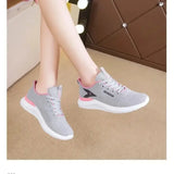 Lightweight and stylish women's sneakers - breathable and stylish