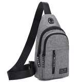 Men's Multifunctional Crossbody Bag - Shoulder, Chest and Crossbody Travel Bag