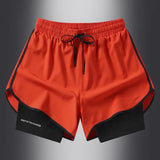 Quick Dry 2 in 1 Running Shorts for Men and Women - Summer Workout and Fitness Clothing