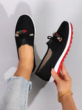 Women’s Summer Breathable Mesh Flats – Casual Sneakers