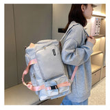 Women's Gym & Travel Bag - Weekend Backpack with Dry/Wet Separation