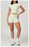Women's Yoga Set – Crop Top & Leggings Activewear