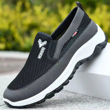Fashion Summer Shoes for Men - Breathable, Lightweight and Comfortable Slip-On Sneakers