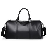 Retro Waterproof PU Sports Bag - Large Capacity Travel & Gym Bag