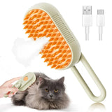 2-in-1 Pet Comb with Spray – Hair Remover + Water Mist for Stress-Free Grooming! ✨🐾